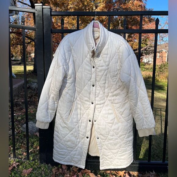 Anthropologie Marrakech Quilted Parka Jacket - Picture 5 of 8